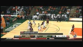 Highlights From UMass Basketball's Loss At Miami