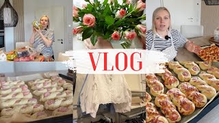 VLOG🇩🇪: ☀️ДОМАШНИЙ ВЛОГ/ 🥯ПЕКУ, ГОТОВЛЮ ОБЕД/ СХОДИЛИ НА СПОРТ 🤸‍♀️