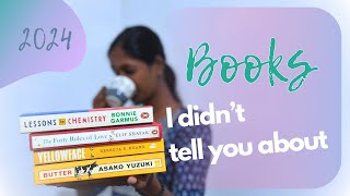 The books I didn’t tell you about in 2024 (Yet!) | Shalini Chandran