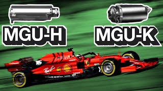 Difference Between F1's MGU-H and MGU-K!