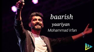 Baarish - lyrics Yaariyan|Gajendra Verma , Mohammad Irfan |Lyrical manDy