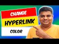 How To Change Hyperlink Color In MS Word