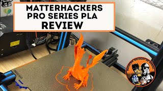 Filament Review:  Matterhackers PRO Series PLA