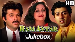 All Songs of Ram Avtar - Sunny Deol, Sri Devi, Anil Kapoor - LAXMIKANT PYARELAL