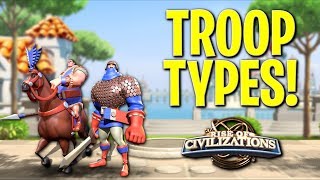 Which Troops work BEST for you - Rise Of Civilizations