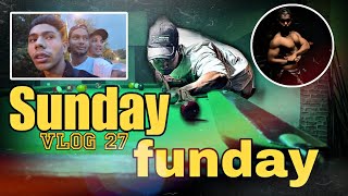 Sunday Full Masti 😂| 8Ball Pool Match 🔥| Fitness Vlog 27