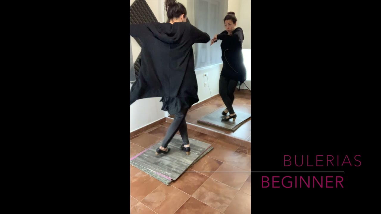 Flamenco Dance "pata Por Bulerias", Beginner - YouTube