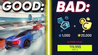 Top 3 BEST and WORST Things About Asphalt 9 in 2023