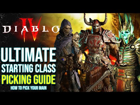 Diablo 4 ULTIMATE Class Guide – Which Starting Class is Best for You? (Diablo 4 Open Beta)