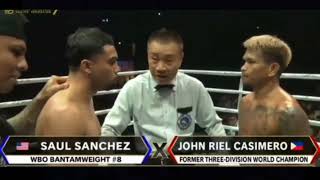 Casimere vs Sanchez knock out 💪 highlights boxing 🥊#views_viral_video_subscribers_grow #boxing