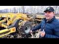 Обробіток кукурудзи БЕЗ оранки Мінералізація Гусеничний john deere із культиватор bednar actros