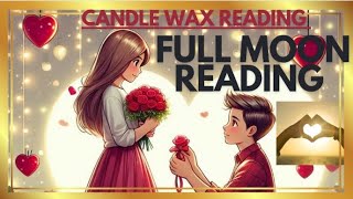 ❤️FULL MOON ❤️❤️CANDLE WAX READING |💛💜❤️CURRENT FEELINGS