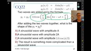 Lecture - Interference of Waves