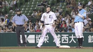 埼玉西武・片岡易之が通算250盗塁!! 痛みに堪えて記録達成