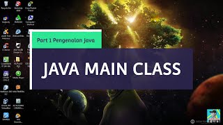 Part 1 Belajar Java Main Class Pemula Dengan Netbeans