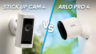 Ring Stick Up Cam Pro Vs Arlo Pro 4 | Which Security Camera Is More Reliable?