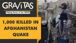 Gravitas: 5.9 Magnitude earthquake kills 1,000 in Afghanistan