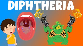 Diphtheria - Symptoms, causes, diagnosis and treatment - Video for Kids