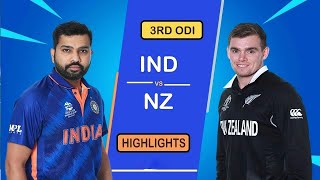 India vs New Zealand 3rd ODI Highlights 2023 | IND vs NZ 3rd ODI Highlights | Hotstar |