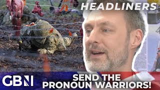 UK public warned of military call-up if country goes to war - 'NOW you want my toxic masculinity?!'