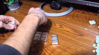 Monarch Precious Metals 5 oz Poured Bars Unboxing