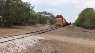 Chinese DF7G-C Loco 52567 between Baire and Jiguani headed Westbound towards Cacao quarry