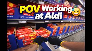 Aldi Worker POV | Facing Up Shelves & Restocking ( Video Compilation )