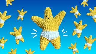 パンティー星人★星あみぐるみ・星の編み方・How to crochet star・빤쓰별만들기・빤쓰별뜨개