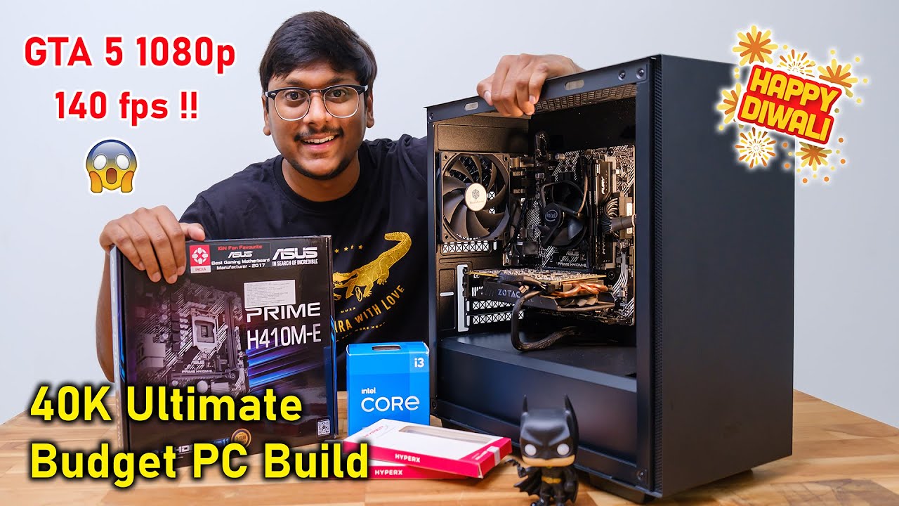 Ultimate 40K Budget Gaming PC Build... No RGB, Pure Performance !! 😱🔥 ...