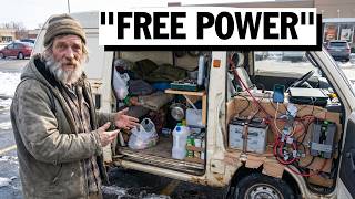 How Homeless People Get Free Power In A Van Without Solar Panels