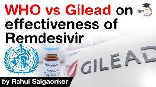 WHO Solidarity Trial explained - WHO vs Gilead on the effectiveness of Remdesivir #UPSC #IAS