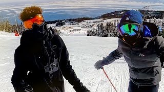 Journée ski entre croûtons ! (Vlog chill)