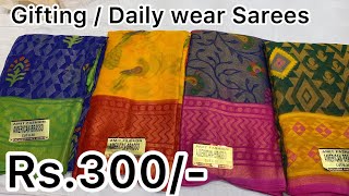 Chickpet Bangalore wholesale Daily \u0026 Gifting Sarees | WhatsApp shopping \u0026 Courier | #englishvlog