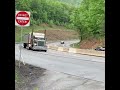 CAT straight pipe Jake Brake down 7 mountains, Central PA. #trucking #peterbilt #diesel