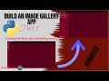 Image gallery app build in Python: Part 1 | Creating the menubar and binding events