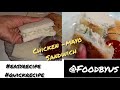 How to make Chicken mayo sandwich ? |healthy chicken mayo sandwich recipe| #foodbyus