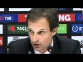 Allegri after Juventus: 