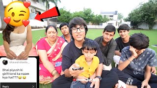 Piyush Ki Girlfriend Ka Naam Mil Gaya || Sourav Joshi Vlogs 😱😍