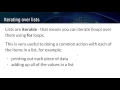 GCSE Computer Science - Python - Arrays and Lists