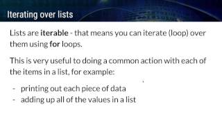 GCSE Computer Science - Python - Arrays and Lists