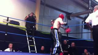 WKA Scottish title 70kg Full Contact Fight- Rivals Gym, Wishaw. Round 5