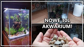 NOWE 30L AKWARIUM!