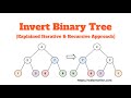 Invert Binary Tree | Java | LeetCode 226 | Iterative & Recursive Approach