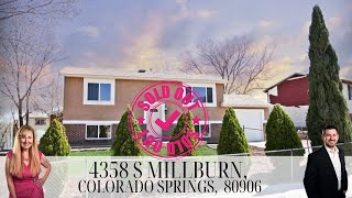 4358 S Millburn, Colorado Springs, CO 80906