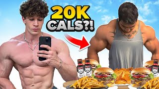 THE 12,000 CALORIE DIET - WHAT A MASS MONSTER EATS!