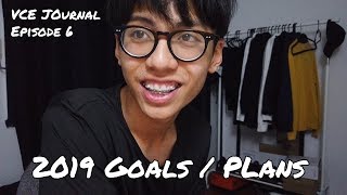 My High School Senior Year Goals (2019) - VCE Journal Episode 6