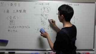 高校数学　解説動画　数学Ⅱ　3章　三角関数　合成　問