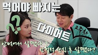 날씬 탄탄 !!! 안먹으면 살찌는 이유! 2주차 다이어트(간헐적 다이어트 하고 살찌는 이유)