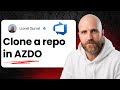 Clone a Git repo in Azure DevOps (HTTPS, SSH, VS Code)