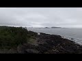 rotate and level around amphitrite lighthouse at ucluelet bc.